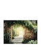 Autocolantă Fototapet de Perete 147x105cm Sunny Alley