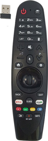 KAL Electronics Συμβατό Τηλεχειριστήριο G3900 Τ/Χ για Τηλεοράσεις LG