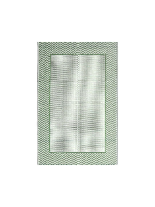 vidaXL Rug Outdoor Rectangular Green