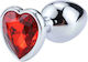LateToBed AfterDark Anal Plug & Heart Jewel Πρω...