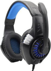 Komc G308 Over Ear Μπλε