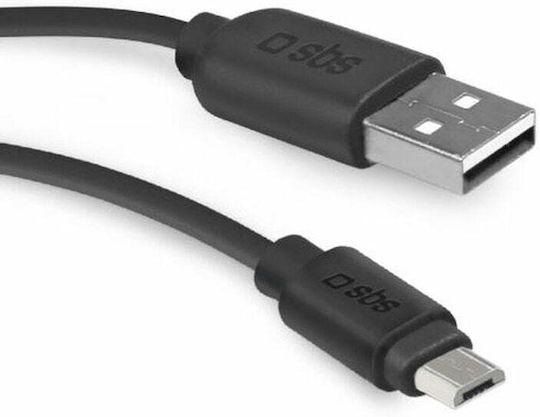 SBS 2m Regular USB 2.0 to micro USB Cable (TECABLEMICRO2K)