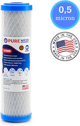 Purewater din Cărbune Activ 10" 0.5 μm - micrometru CV2510