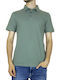 S.Oliver Men's Short Sleeve Blouse Polo Green