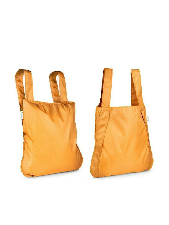 Notabag Recycled Υφασμάτινη Τσάντα για Ψώνια Mustard Notabag Recycled Υφασμάτινη Τσάντα για Ψώνια Mustard