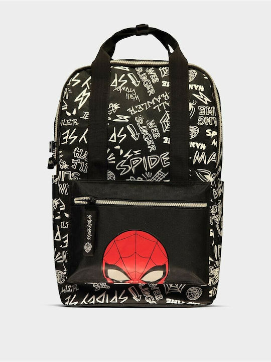 Difuzed Marvel School Bag Backpack Elementary, Elementary in Black color