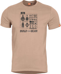 Pentagon Ageron T-shirt Build Your Gear Khaki