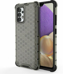 Hurtel Honeycomb Back Cover Σιλικόνης Μαύρο (Ga...