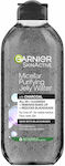 Garnier Micellar Water Ντεμακιγιάζ SkinActive Jelly Charcoal 400ml