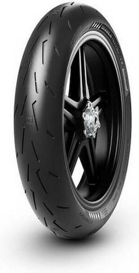 Pirelli Diablo Rosso Corsa IV 120/70ZR17 58W Безкамерна Гума За Мотоциклет Предна На Пътя