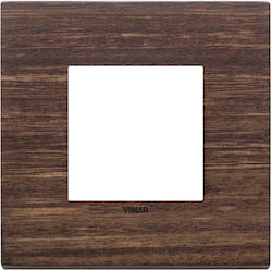 Vimar Eikon Exe Switch Frame 1 Position in Brow...