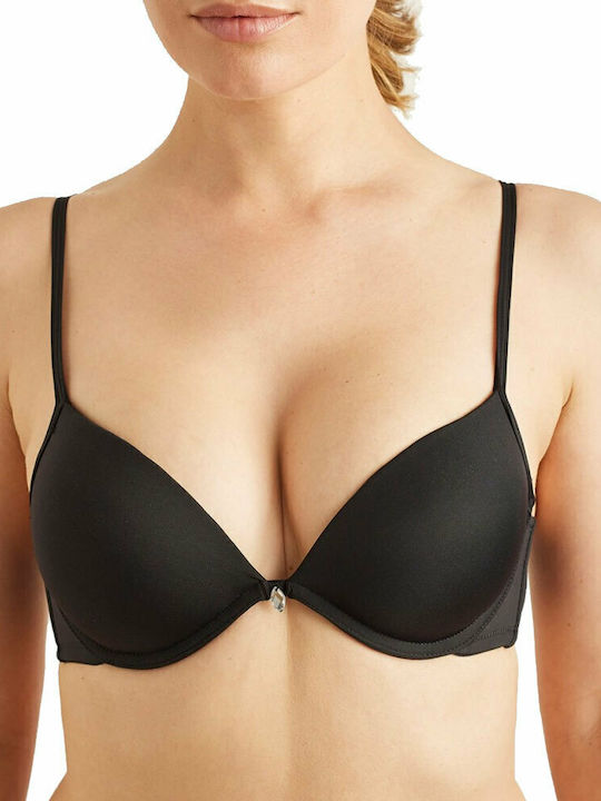 Promise Roser Samon Push Up Bra Black