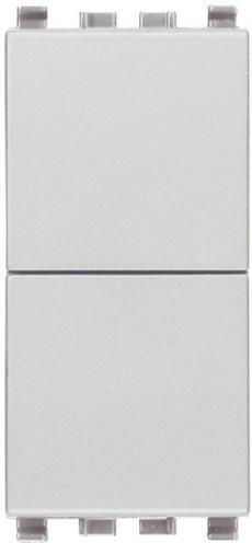 Vimar Eikon Next Front Plate Wall Push Button without Frame White 20066.N