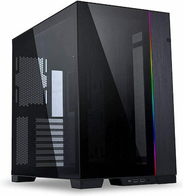 Lian Li O11 Dynamic EVO Gaming Midi Tower Κουτί Υπολογιστή με Πλαϊνό Παράθυρο Black