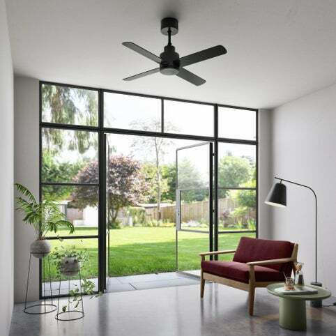 Inspire Fini X Υ63cm 112cm Schwarz Deckenventilatoren
