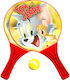 Dema-Stil Tom & Jerry Σετ Παιδικές Ρακέτες Παραλίας 2τμχ με Μπαλάκι
