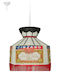 Starlight Cinzano Irregular Shape Lamp Shade Red with Width 38cm