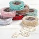 Parisis Braid / Ribbon for Wedding Favors White Τ321