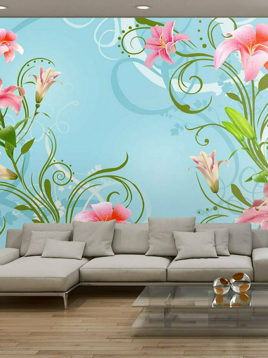 Wall Mural Subtle beauty of the lilies II Fabric 200x140cm