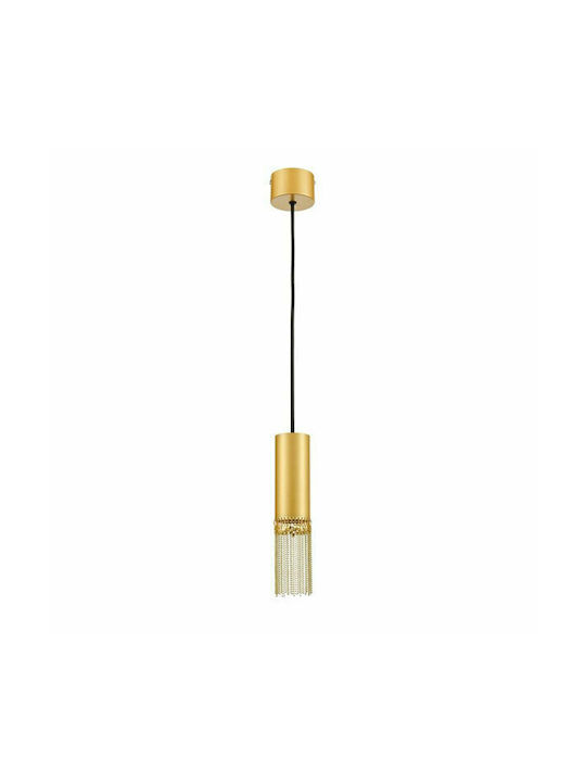 Aca Pendant Light Single-Light for Socket GU10 Gold