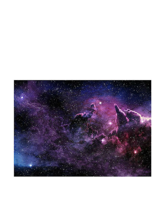 Self-adhesive Wall Mural Purple Nebula Purple 147x105cm