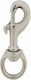 Dog Leash/Lead Heavy Duty Animal Hook 110mm in Silver color