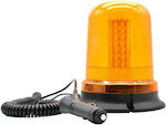 Φάρος Αυτοκινήτου Μαγνητικός LED 12V - Πορτοκαλί