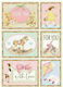 Stamperia Daydream cards Ριζόχαρτο Decoupage Ροζ