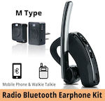 Baofeng Bluetooth Headsets Two Way Radio Headphone Ακουστικό Ασύρματου Πομποδέκτη UHF/VHF Συμβατό με Baofeng