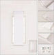 Tpster Roller Blinds White W120xH180cm 23790