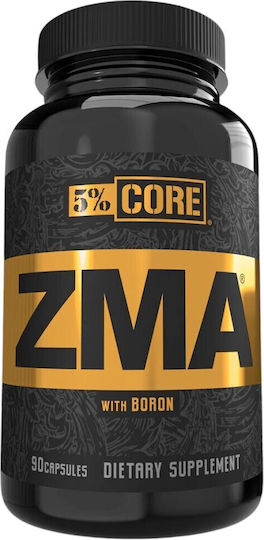 Rich Piana 5% Nutrition Core ZMA With Boron με Βιταμίνη B6 90 κάψουλες
