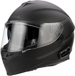 Sena Outride BT Matte Black Motorradhelm Volles Gesicht ECE 22.05 / ECE 22.06 1600gr