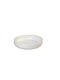 Espiel Step Plate Soup made of Porcelain Cream Matt with Diameter 20cm