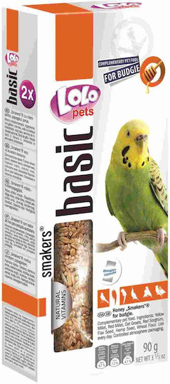 Lolo Pets Τροφή σε Stick για Παπαγαλάκια με Φρούτα 100gr