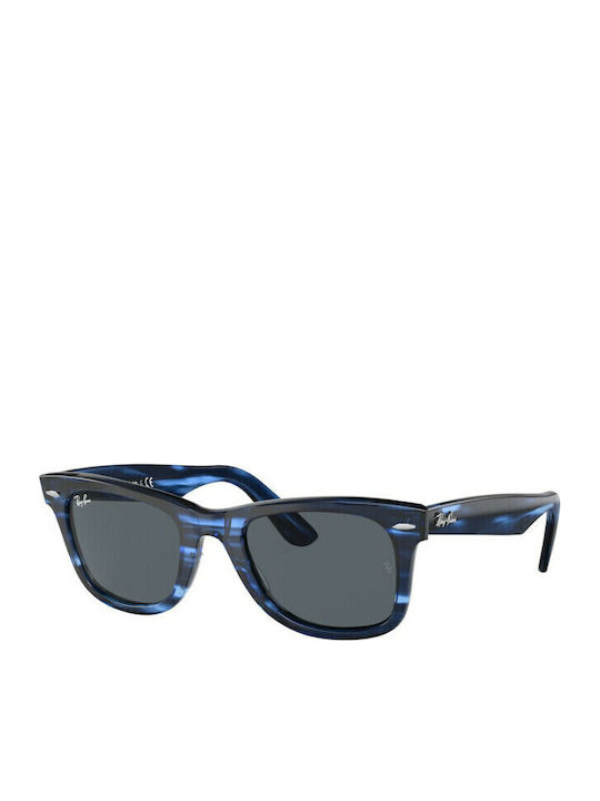 Ray Ban Wayfarer Unisex Sunglasses with Blue Ta...
