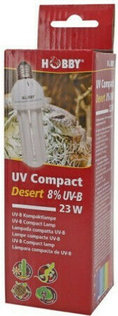 Hobby Terraristik UV Compact Desert Λάμπα για Ενυδρείο Ερπετών 23W