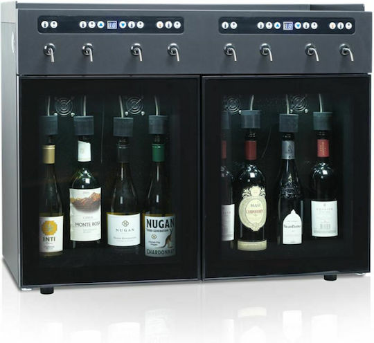 Tefcold Frigider de vin comercial cu temperatură de funcționare +7°C / +18°C L83.5 x l45 x H67.5cm