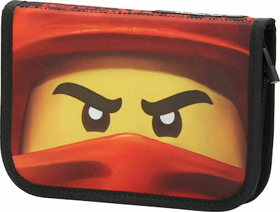 Lego Ninjago Pencil Case Full with 1 Compartment Red