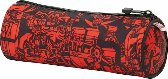 LEGO Ninjago Pencil Case Barrel Red