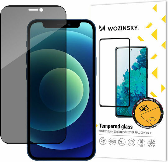 Wozinsky Поверителност Закалено стъкло (iPhone 12 Pro Max)