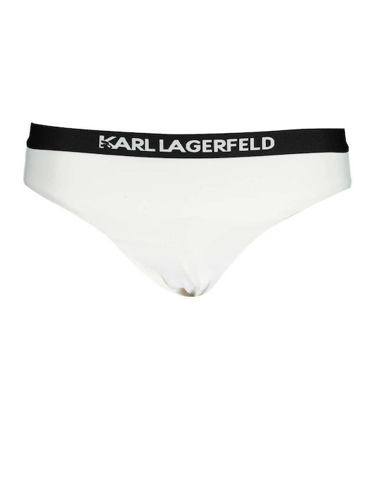 Karl Lagerfeld Bikini Brasilien Weiß