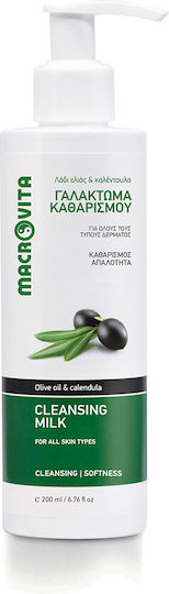 Macrovita Olive Oil & Calendula Emulsion Reinigung Gesicht 200ml