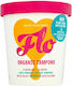 Here We Flo Tampons Organic 8 Regular & 6 Super with Applicator for Normal Flow 14pcs