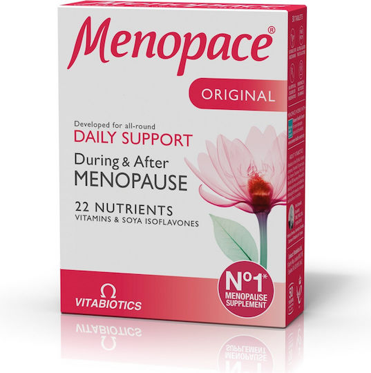 Vitabiotics Menopace Original Supplement for Menopause 30 Tablets