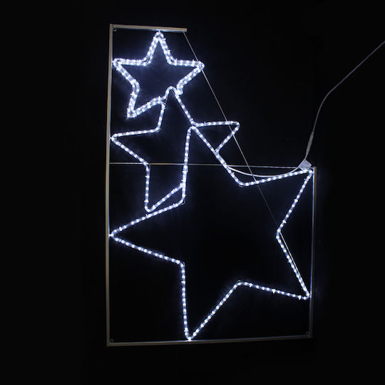 Aca Crăciunesc Decorativ Suspendata Stea cu lumină LED Plastic 150x100x150buc 1buc