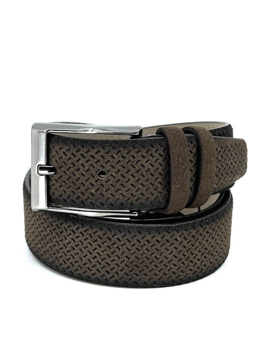 Legend Accessories Herren Gürtel Leder Braun