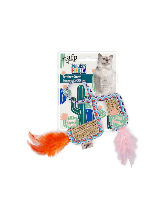 All For Paws Katzenspielzeug Federsturm 45x3x0,5 cm