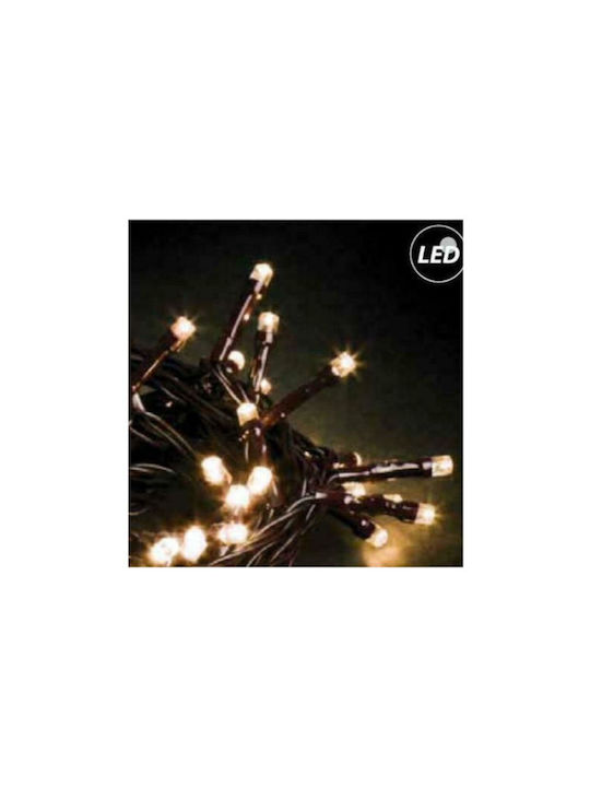 300 Lights LED 5m. Warm White in String 1pcs