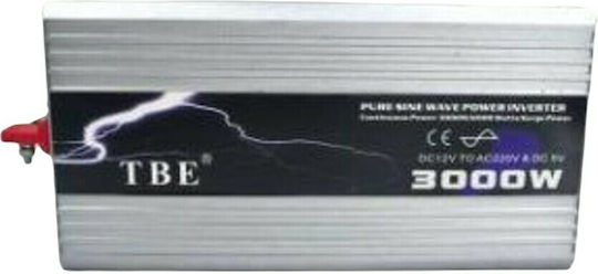 TBE Car Inverter Pure Sinewave 3000W for 12V DC