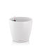 Lechuza Classico Color 18 Flower Pot Self-Watering 18x17cm in White Color 13261
